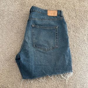 Everlane denim shorts
